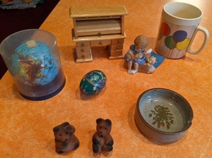 lot 36 image: Mixed Lot of Decorative Pieces see pictures