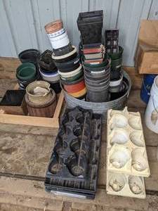 lot 277 image: Large Assortment of Gardening Containers