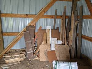 lot 320 image: All the Scrap Wood