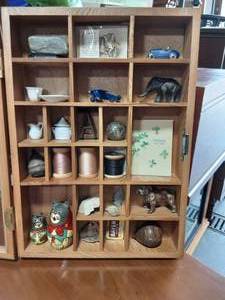 Shadow Box With Contents 12x17