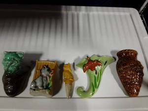 Vintage Wall Pockets