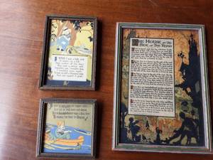3-Vintage Framed Pictures
