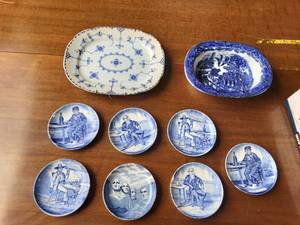 Holland, England, Stockholm Dishware