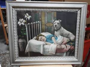 On Guard Vintage Print 25x21