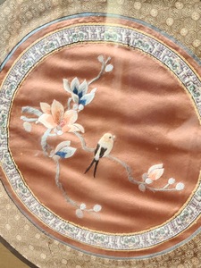 lot 12 image: Framed Embroidered Textile