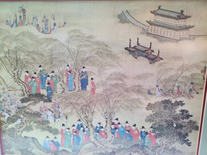 lot 41 image: Beautiful Framed Asian Print