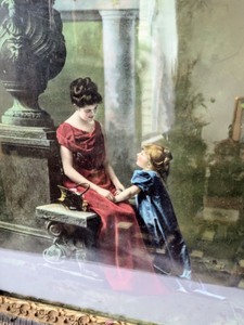 lot 69 image: Framed Mother and Child Print