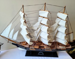 lot 72 image: Pair of Model Ships