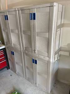 lot 252 image: 2 Suncast Storage Units