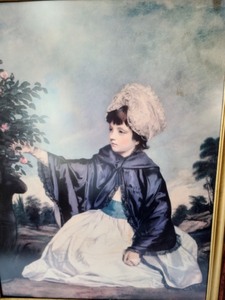 lot 89 image: Vintage Wood Framed Print