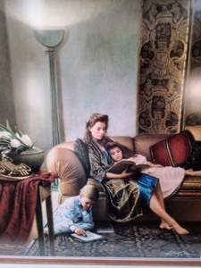 lot 92 image: Framed Print By Robert Olson
