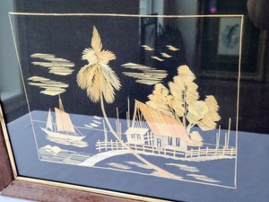 lot 102 image: Pair of Asian Wall Decor