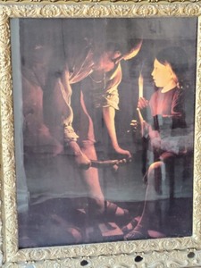 lot 106 image: Ornate Vintage FramePrint