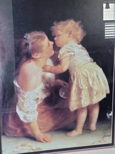 lot 108 image: Framed Mother and Child Print
