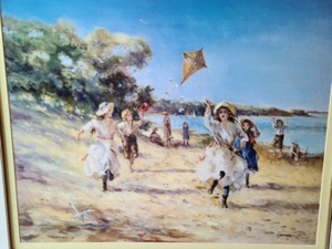 lot 118 image: Large Framed Scenic Print