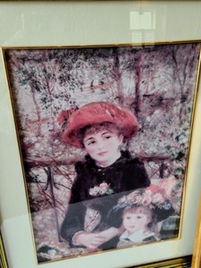 lot 123 image: Trio of Gold Framed Prints