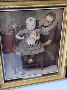 lot 142 image: Variety of Framed Vintage Prints