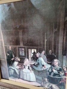 lot 148 image: Ornate Gold Framed Painting