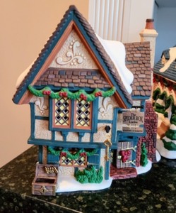 lot 186 image: Department 56 Dickens Village Houses