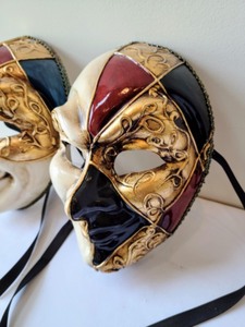 lot 199 image: Italian Masquerade Masks