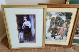 lot 217 image: Variety of Large Framed Prints