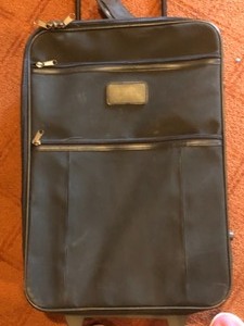 lot 159 image: Suitcase and Garment Bags