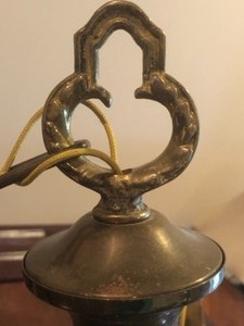 lot 167 image: Brass Light Fixture