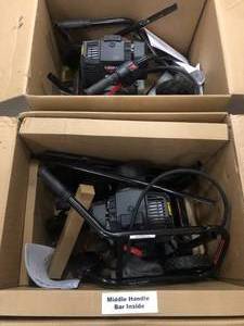 lot 2 image: 46 cc Gas Powered 4-Cycle Walk Behind Edger by Legend Force- set of 2- not tested- see pictures