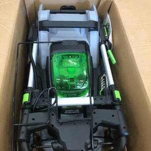 lot 25 image: Ego power mower 56v 20 lawn mower not used tool Only