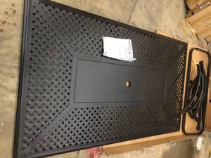 lot 42 image: Rectangular Dining table - open box not used - see pictures