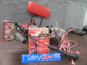 lot 24 image: FISHING LOT. SHAKESPEARE WONDER TROLL TROLLING MOTOR