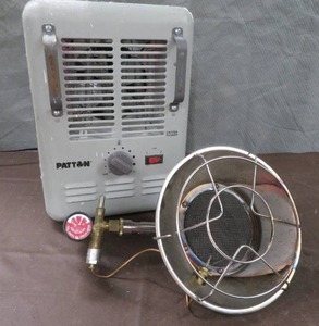 lot 28 image: PROPANE HEATER  PATTON HEATER