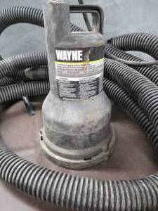 lot 45 image: WAYNE 14 HP NON CLOGGING VORTEX UTILITY  PUMP
