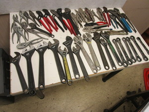 ASSRTD, PLIERS, CRESCENT WRENCHES, RATCHETING WRENCHES, GRIP-PLIERS, VISE GRIPS, MORE