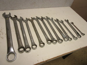 S-K COMBINATION WRENCHES, 58 - 1 12