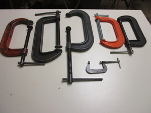 HEAVY-DUTY CLAMPS, 8, 7, 2, FORGED-STEEL, IRON