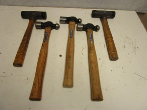 LIXIE DEAD BLOW HAMMERS, MASTER MECHANIC BALL PEIN HAMMERS