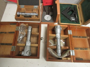 MITUTOYO BORE GAGES, DIAL CALIPER GAGE, FEDERAL SNAP GAGE