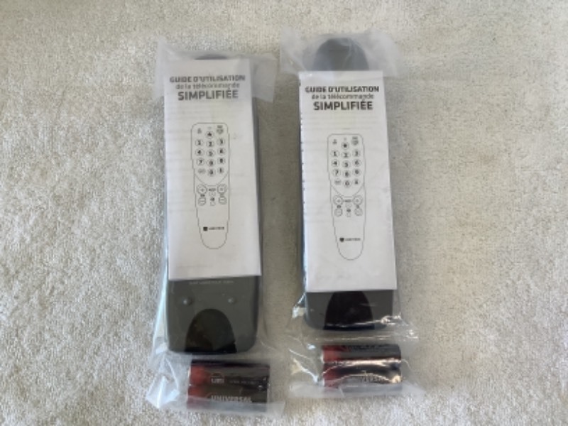2 Universal Remotes