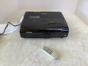 Epson PowerLite 77C - LCD Projector Model EMP-X5 with Power Cord and Remote - 388 hours on bulb