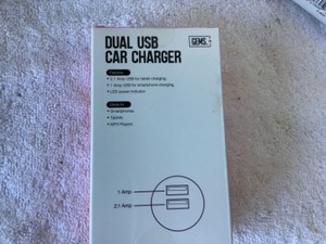 Lot of 6 - Gems Dual USB Car Chargers