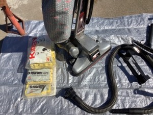 Vintage Kirby Vacuum with Accessories and Bags
