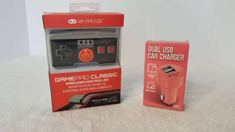 My Arcade NES Classic Edition Wireless Controller and USB Charger