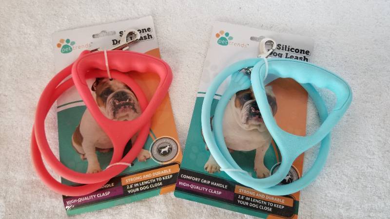 2 - Silicon Dog Leashes