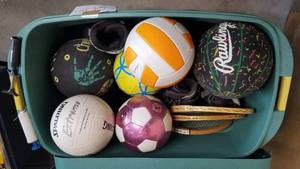 Lot of Sport Equipment