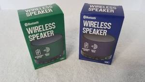 2 GEMS Bluetooth Wireless Speakers
