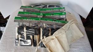 10 - 24 Packages of Assorted Foam Brushes (total of 240)