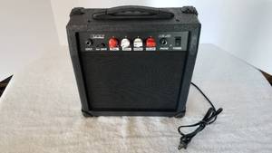 LyxPro Electric Guitar Amp 20 Watt Amplifier With Built In Speaker Headphone Jack