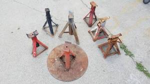 Lot of Various Jack Stands