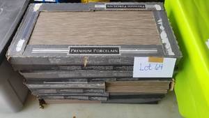Premium Porcelain 12 X 24 Tiles (5 Cases) 82 Square Feet - Color Metro Charcoal